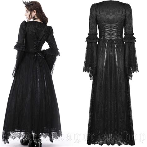 White Victorian Gothic Dresses