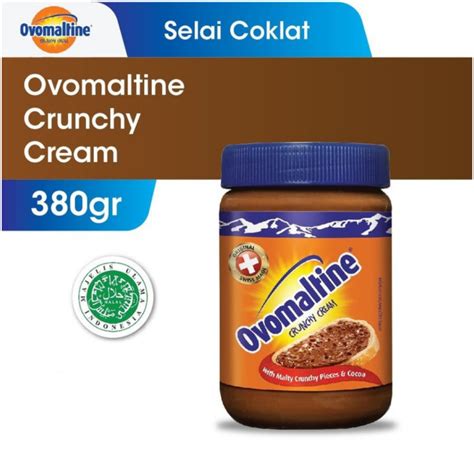 Jual Ovomaltine Crunchy Cream Selai Cokelat 380g Shopee Indonesia