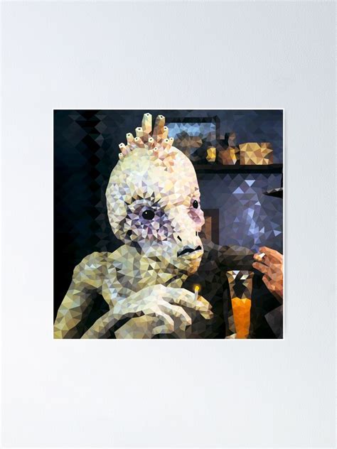 Naked Lunch Polyart Mugwump Poster For Sale By Camlacey Redbubble