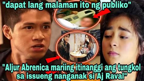 Just In Aljur Abrenica Mariing Itinanggi Ang Tungkol Sa Issueng