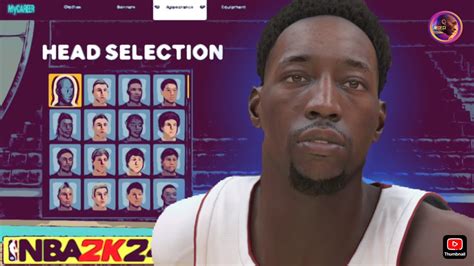 Bam Adebayo Nba K Next Gen Face Creation Youtube