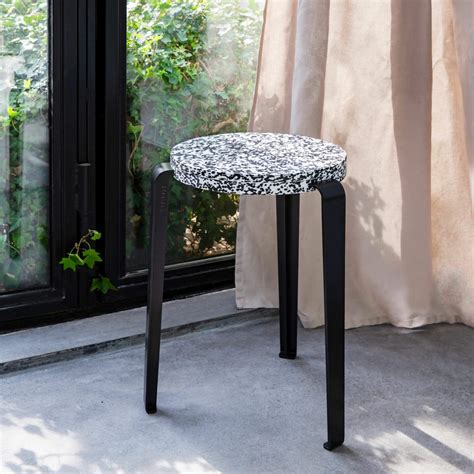 Tabouret Contemporain Lou Macchiato Tiptoe En Plastique Avec