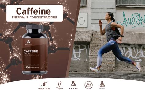 Bodyathlon Caffeina Pura Mg Energia E Concentrazione Potenzia La