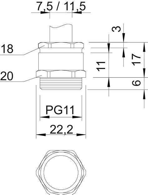 Presse Toupe Conique Filetage Pg Bague D Tanch It Nickel Pg Obo