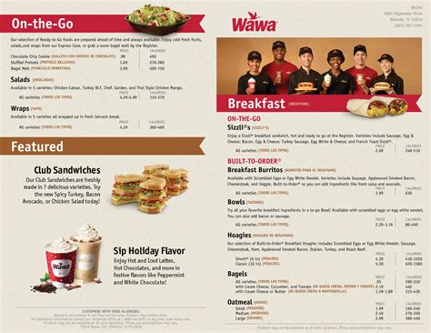 Wawa Menu, Menu for Wawa, North, Orlando - Urbanspoon/Zomato