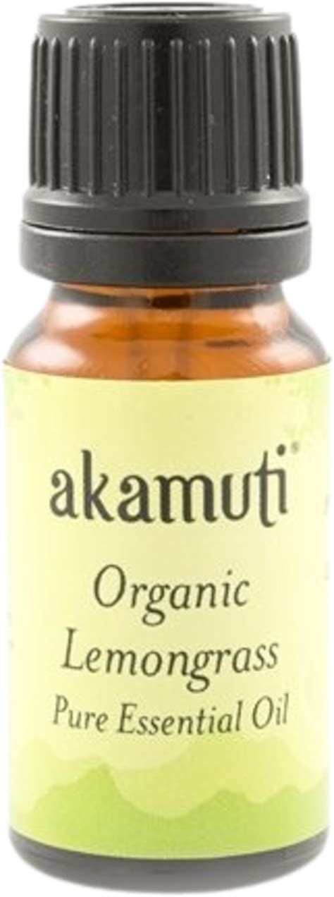 Akamuti Organic Lemongrass Essential Oil Ml Ecco Verde Ireland