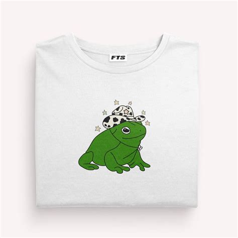 Cowboy Frog Meme T Shirt Etsy Uk