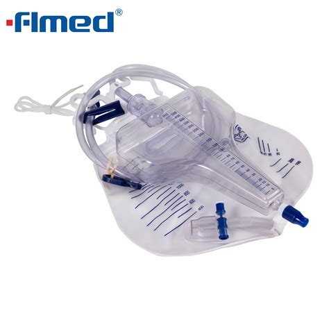 2500 Ml Urine Drainage Bag With 400 Ml Urine Meter From China