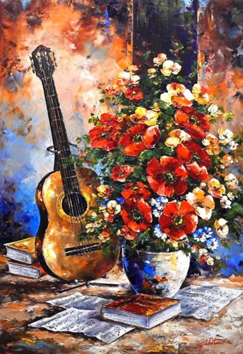 Impressioni Artistiche Emil Ciubotaru Flower Art Painting