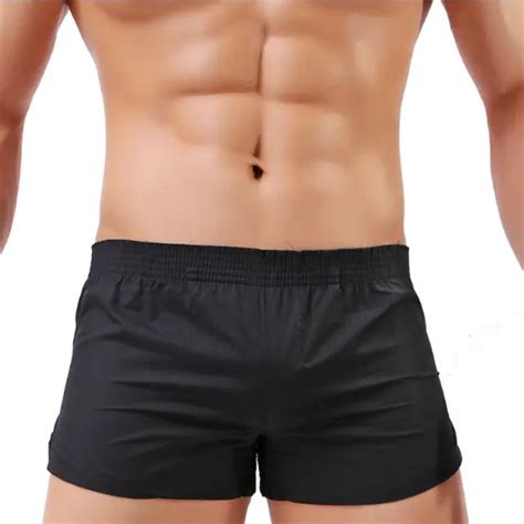 100 Cotton Mens Shorts Gym Sport Running And Home Leisure Wear Boxers