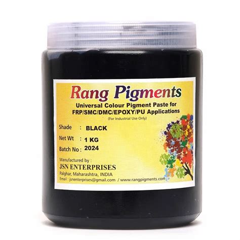 Rang Pigments Universal Pigment Paste For Epoxy Frp Polyester Pu