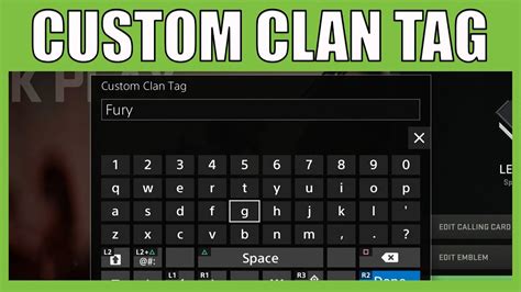 How To Create Or Edit Your Custom Clan Tag In Call Of Duty Modern