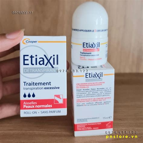 Lăn khử mùi Etiaxil đặc trị hôi thâm nách chính hãng Pháp PN10172