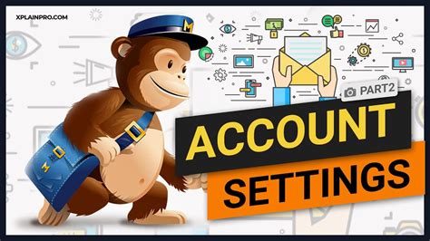 Profile And Account Settings Mailchimp Tutorials 2 20 YouTube