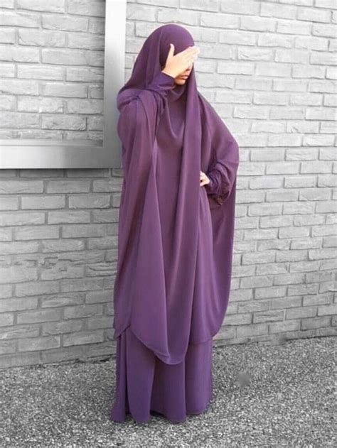 Hooded Muslim Women Hijab Dress Prayer Garment Jilbab Abaya Long Khimar