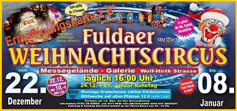 Chapiteau De News Thema Anzeigen 4 Fuldaer Weihnachtscircus 2022 23