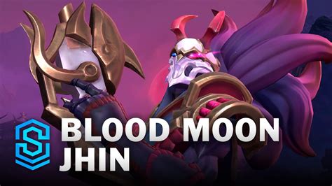 Blood Moon Jhin Wild Rift Skin Spotlight Youtube