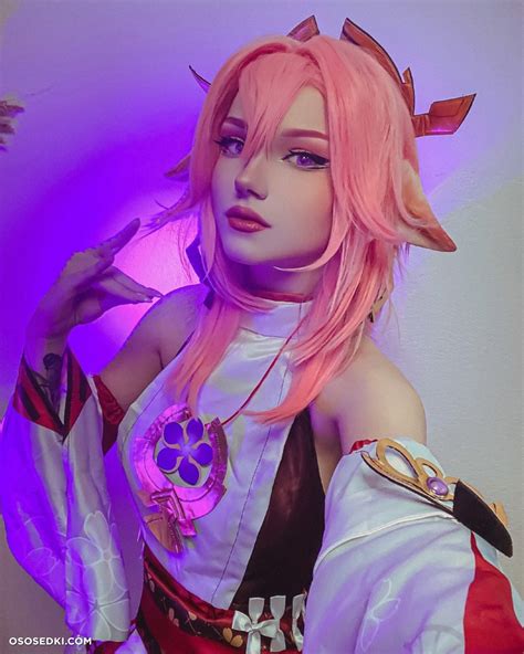 Felvelial Yae Miko Naked Cosplay Asian Photos Onlyfans Patreon