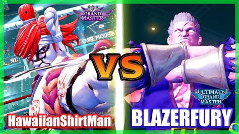 SFV CE HawaiianShirtMan Zeku Vs BLAZERFURY M Bison FT2 YouTube