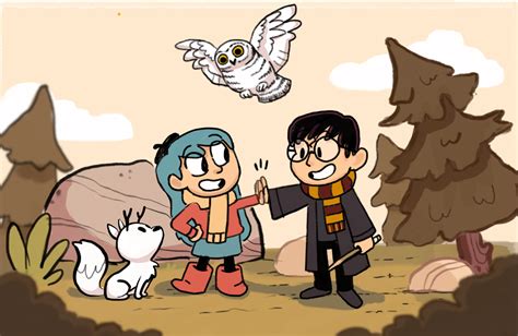 Hilda and Harry Fan art : r/HildaTheSeries