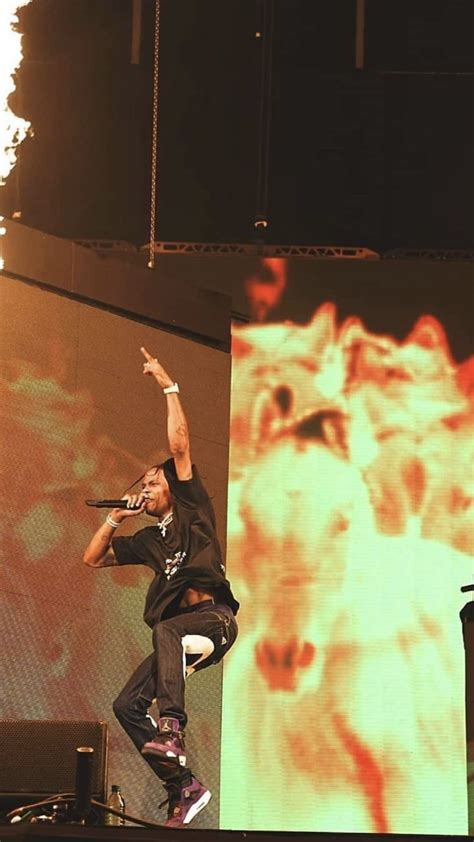 Concert Aesthetic Travis Scott Wallpapers Wallpaper Cave