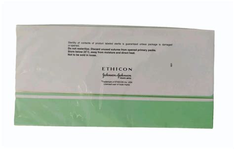 Nylon 6 And Nylon 6 6 Ethicon NW 3709 Non Absorbable Surgical Suture 9