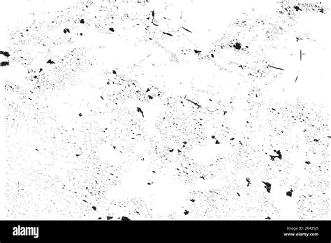 Abstract Grain And Dust Grunge Effect Vector Grainy Surface Texture