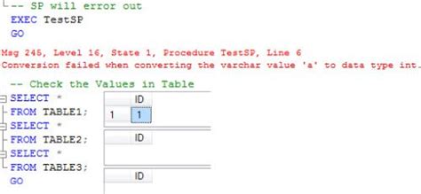 Sql Server Stored Procedure And Transactions Sql Authority With Pinal Dave