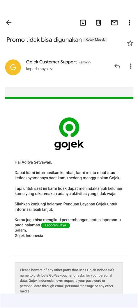 Akun Gojek Dibekukan Tanpa Alasan Yang Jelas