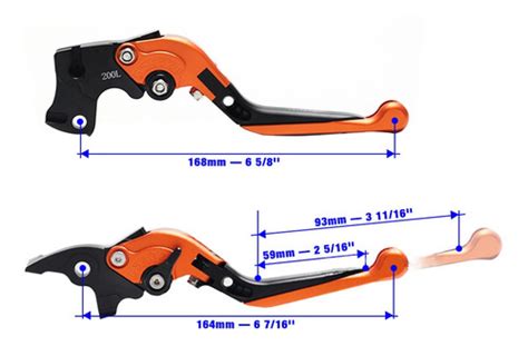 Manetas De Freno Y Embrague Para Ktm Duke Cuotas Sin