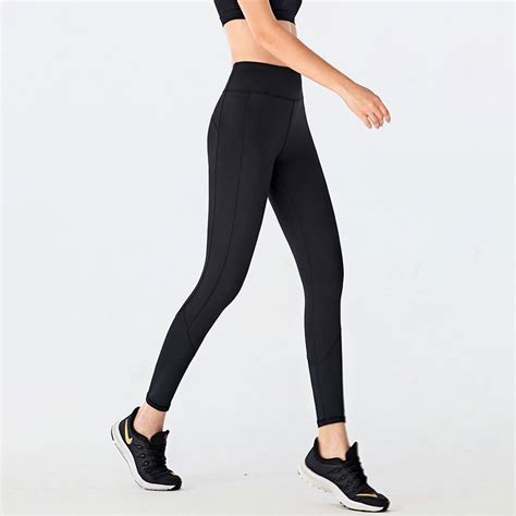 Black yoga pants - Activewear manufacturer Sportswear Manufacturer HL