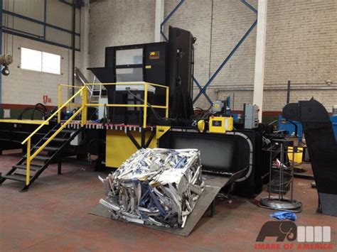 2 Ram Balers Techonology For Solid Waste Recycling Shear Balers