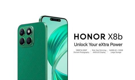 Lancement De Lhonor X8b Écran Amoled 90 Hz Et Triple Caméra 108 Mp