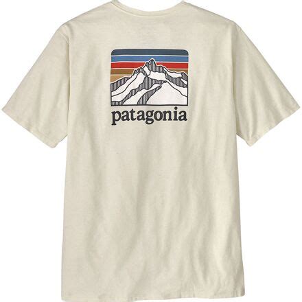 Patagonia Line Logo Ridge Pocket Responsibili T Shirt Men S Clothing