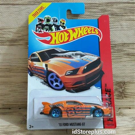HOT WHEELS HW RACE FORD MUSTANG GT ORANGE SNI Hot