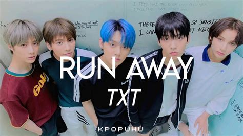 TXT Run Away Lyrics en español spanish lyrics YouTube