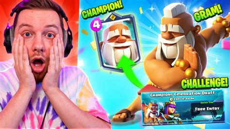 Nowy Champion Monk Jest Mega Op W Clash Royale Test Youtube