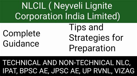 Nlcpreparation Of Nlc Getnlcil Neyveli Lignite Corporation India