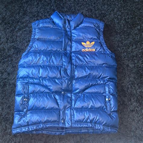 Adidas Originals Gilet Body Warmer Colour Navy Depop