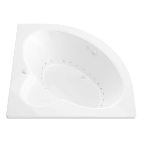 Atlantis Whirlpools Alexandria 60 X 60 Corner Air Jetted Bathtub