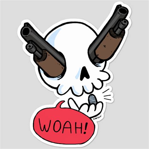 WOAH! Sticker By Controllergeek Design By Humans