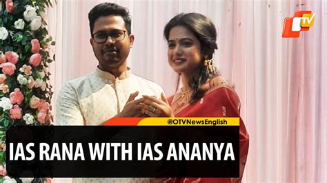 IAS Ananya Das Gets Engaged To IAS Chanchal Rana In Sambalpur Odisha