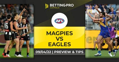 Collingwood Vs West Coast Eagles Tips Afl 2022 Preview And Predictions