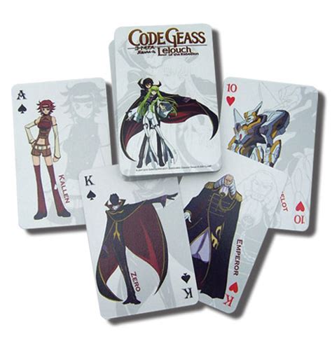 Buy Playing Cards Code Geass Playing Cards