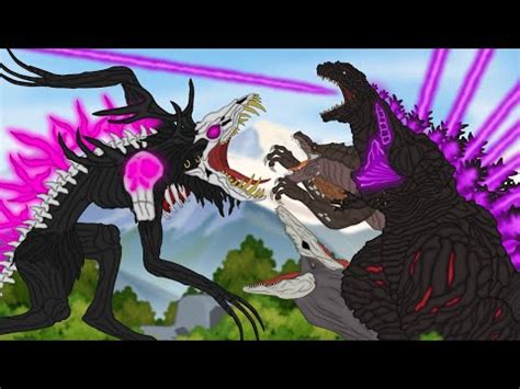 Wendigozilla VS Shin Godzilla VS Zilla Jr VS Skull Crawler EPIC