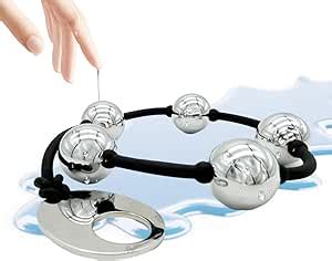 Amazon Metal Anal Beads Weight Anal Beeds Balls Butt Plug With Pull Ring Silicone Rope SM