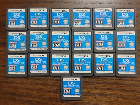 Complete Nintendo Ds Download Station Cartidge Set Lot 1 19 Ebay