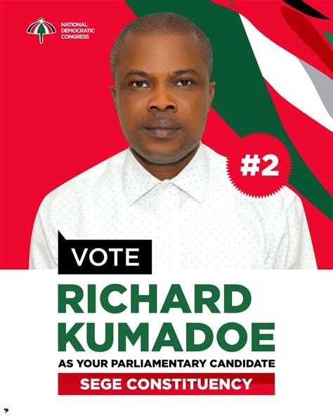 Ndc Primaries Sege Finally Done With Balloting Richard Kumadoe Picks