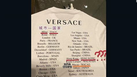 Coach Givenchy And Versace Apologize Over T Shirt Cnn Video