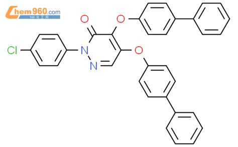 620619 15 0 3 2H Pyridazinone 4 5 Bis 1 1 Biphenyl 4 Yloxy 2 4